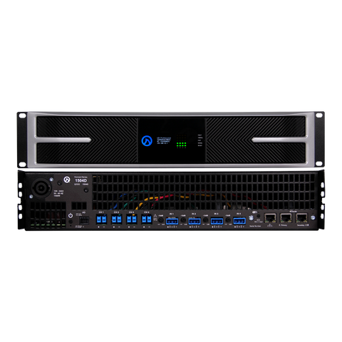 LEA Network Connect Series 1504 Dante Connect Power Amplifier | 4-Channel x 1500W