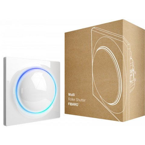 Walli Žalúziový, Z-Wave Plus, lesklá biela