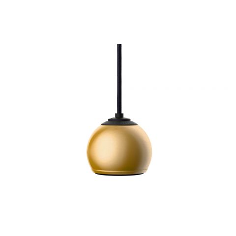 Reproduktor Micro SE Droplet, Luxe Gold/Brass, čierny kábel