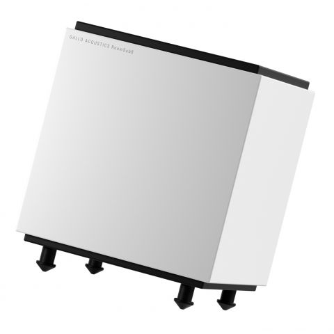 Subwoofer RoomSub 8, 200 W, saténovo biely