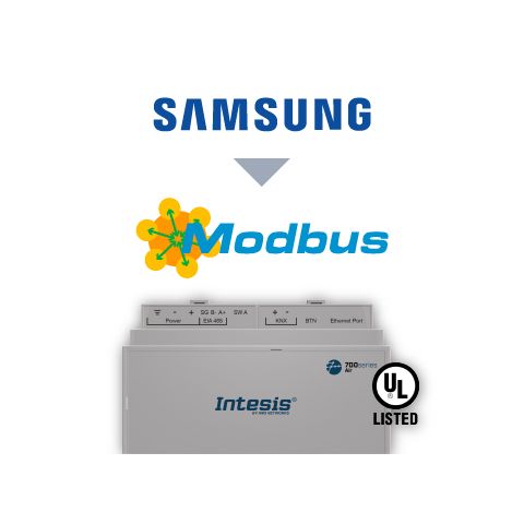 Samsung NASA VRF na Modbus TCP/RTU - 16 jednotiek