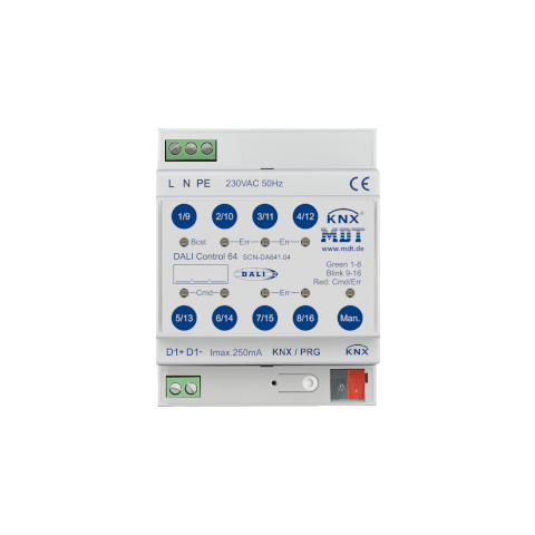 KNX brána pro DALI-2, 4M, 1 DALI výstup