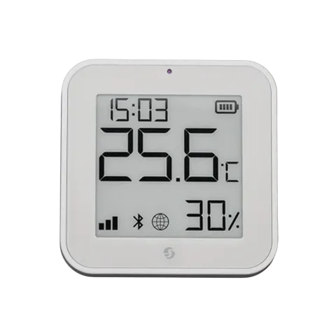 Shelly Blu H&T Display, Zigbee, Bluetooth, bílý