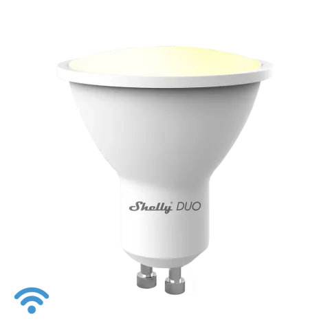 Shelly DUO G10, stmievateľná žiarovka, WiFi