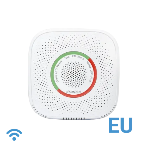 Shelly Gas, detektor zemného plynu CNG, WiFi