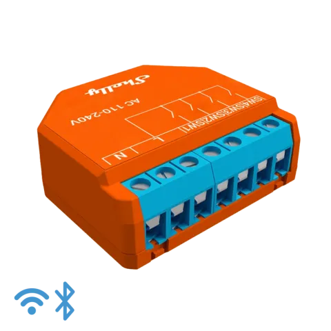Shelly i4 Plus, modul 4 vstupov, 230 V, WiFi a BT