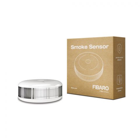 Detektor dymu Fibaro na batérie, Z-Wave Plus