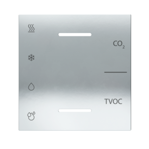 Potištěný kryt Metal HT pre multisensor ES2, prevedenie Chrome