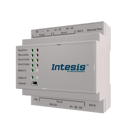 Brána KNX TP na ASCII IP a sériový server - 600 bodov