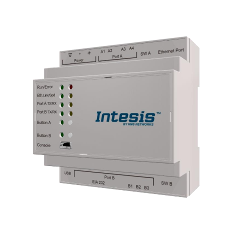 Samsung NASA VRF na Modbus TCP/RTU - 4 jednotky