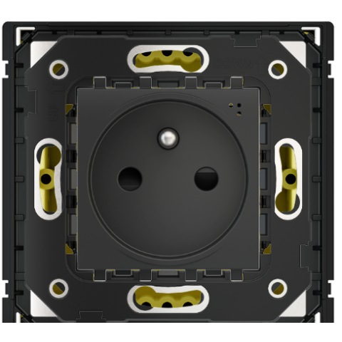 Power Socket FR Proxima series anthracite RAL 7016