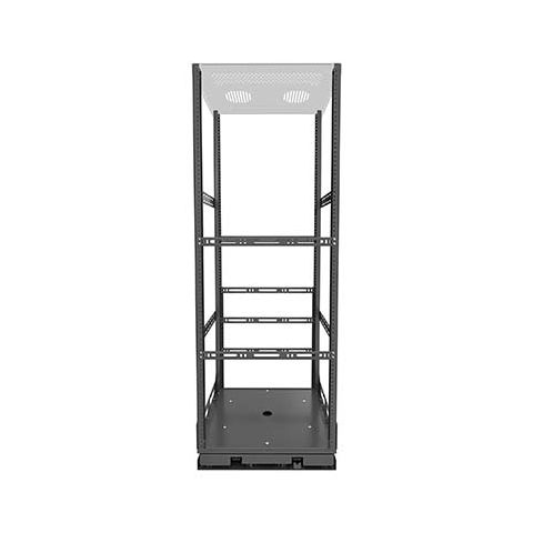 Strong výsuvný a otočný rack do nábytku, 28U