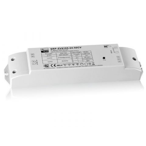 Stmievateľný napájací zdroj 24 V / 50 W pre LED, konštantné napätie, Z-Wave