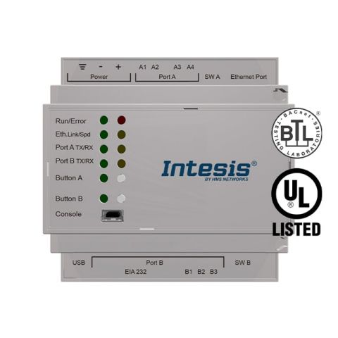 Brána M-BUS na BACnet IP a MS/TP server - 10 zariadení