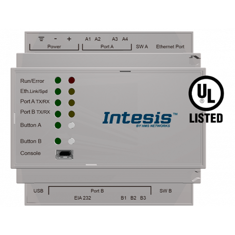 LG VRF na KNX - 16 jednotiek