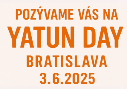 🔜 Nezmeškajte júnový YATUN Day v Bratislave (3. 6. 2025)
