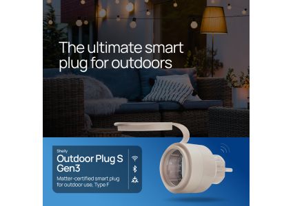 🔌💧Ovládejte zahradu odkudkoli – s chytrou venkovní zásuvkou Shelly