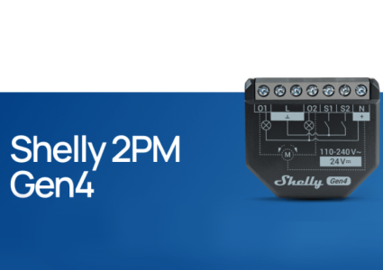 🔌 Nový Shelly 2PM Gen4: Inteligentnejší. Rýchlejšie. Kompatibilnejšie.