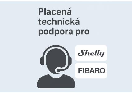 📞 Platená telefonická podpora pre spoločnosti Shelly a Fibaro