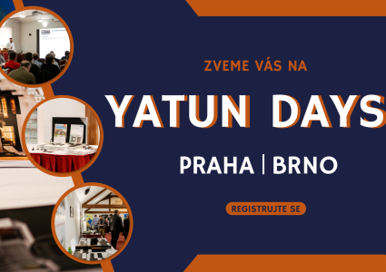 🔜Nepropásněte květnové YATUN Days v Praze a Brně